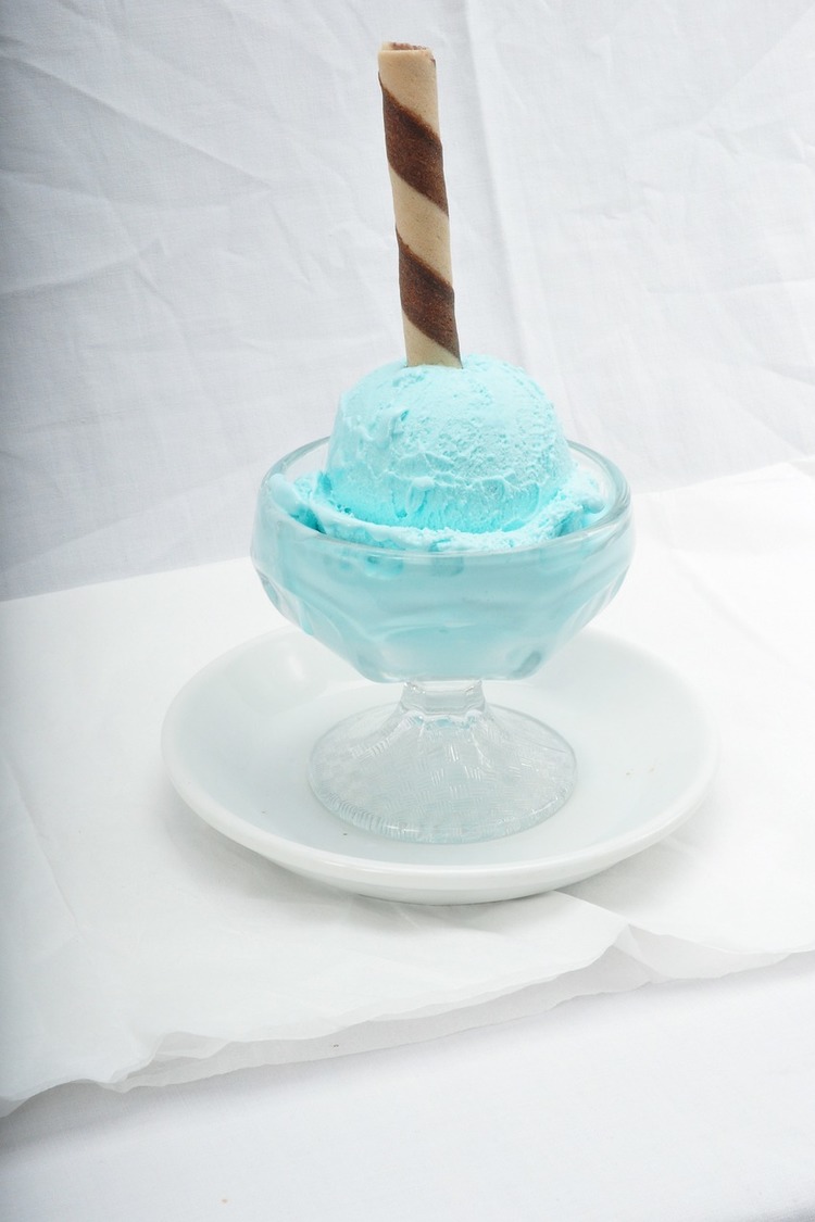 Homemade Blue Moon Ice Cream Recipe